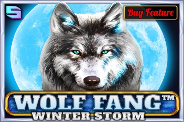 Zimmerfenster: Original-Cover des Slots Wolf Fang Winter Storm