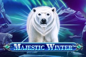 Zimmerfenster: Original-Cover des Slots Majestic Winter
