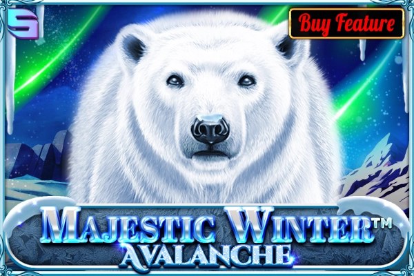 Zimmerfenster: Original-Cover des Slots Majestic Winter - Avalanche