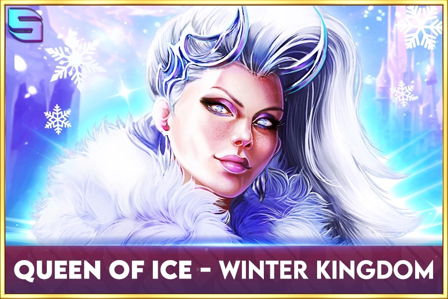 Zimmerfenster: Original-Cover des Slots Queen Of Ice - Winter Kingdom