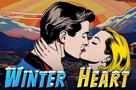 Zimmerfenster: Original-Cover des Slots Winter Heart