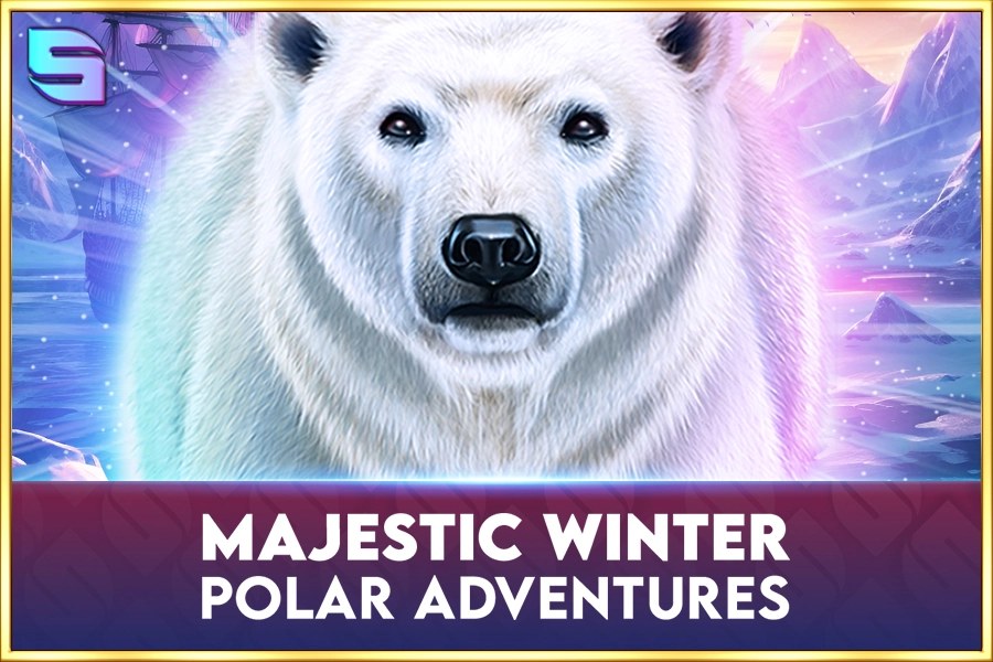 Zimmerfenster: Original-Cover des Slots Majestic Winter - Polar Adventures