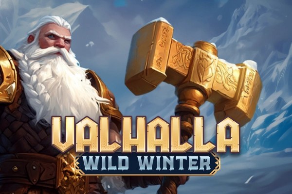 Zimmerfenster: Original-Cover des Slots Valhalla Wild Winter