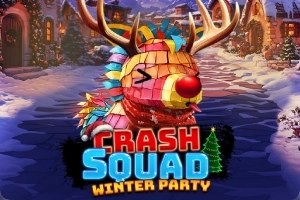Zimmerfenster: Original-Cover des Slots Crash Squad: Winter Party