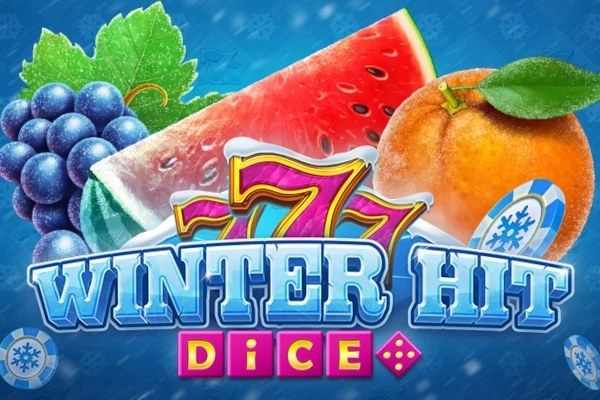 Zimmerfenster: Original-Cover des Slots 777 Winter Hit Dice